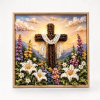 Fabric Tuck Art Kit – textured relief, six Christian designs