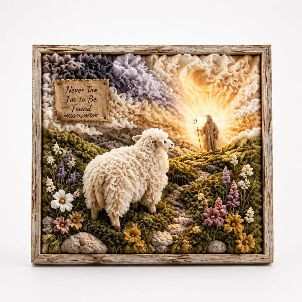 Fabric Tuck Art Kit – textured relief, six Christian designs