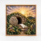 Fabric Tuck Art Kit – textured relief, six Christian designs