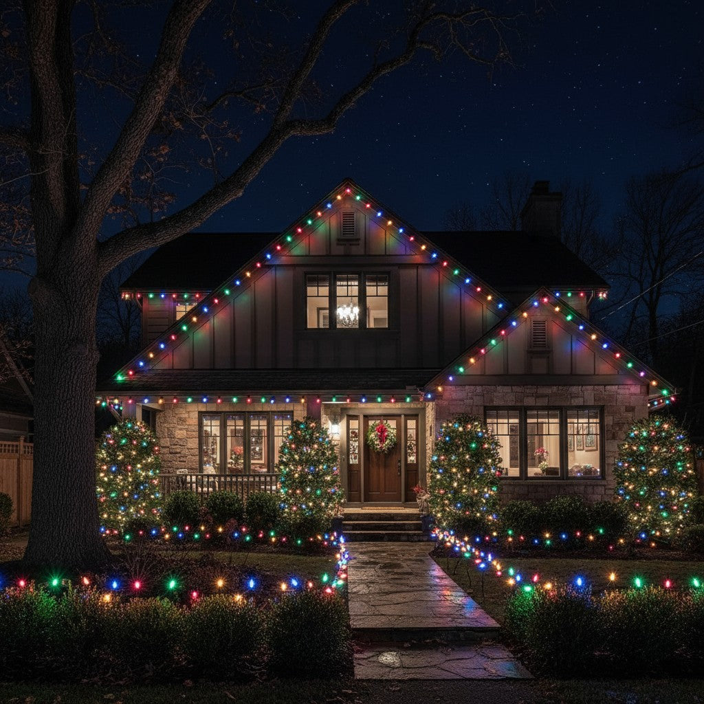 Faceted Bulb Fairy Lights