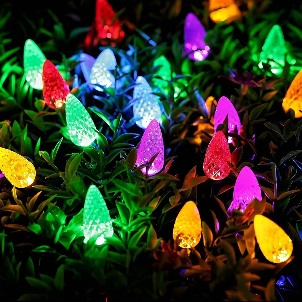 Faceted Bulb Fairy Lights