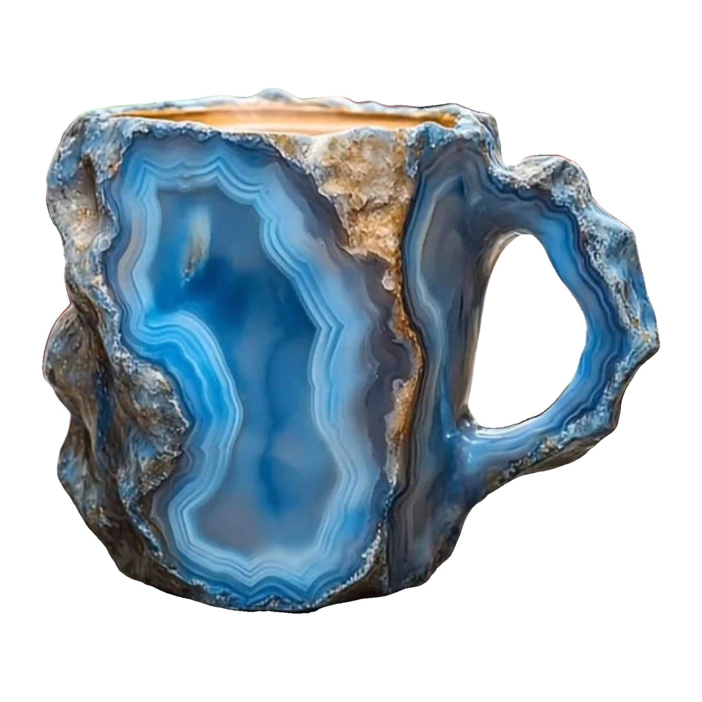 Faceted Mineral Mug