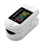 Fingertip Health Monitor – glucose and oxygen tracking, white