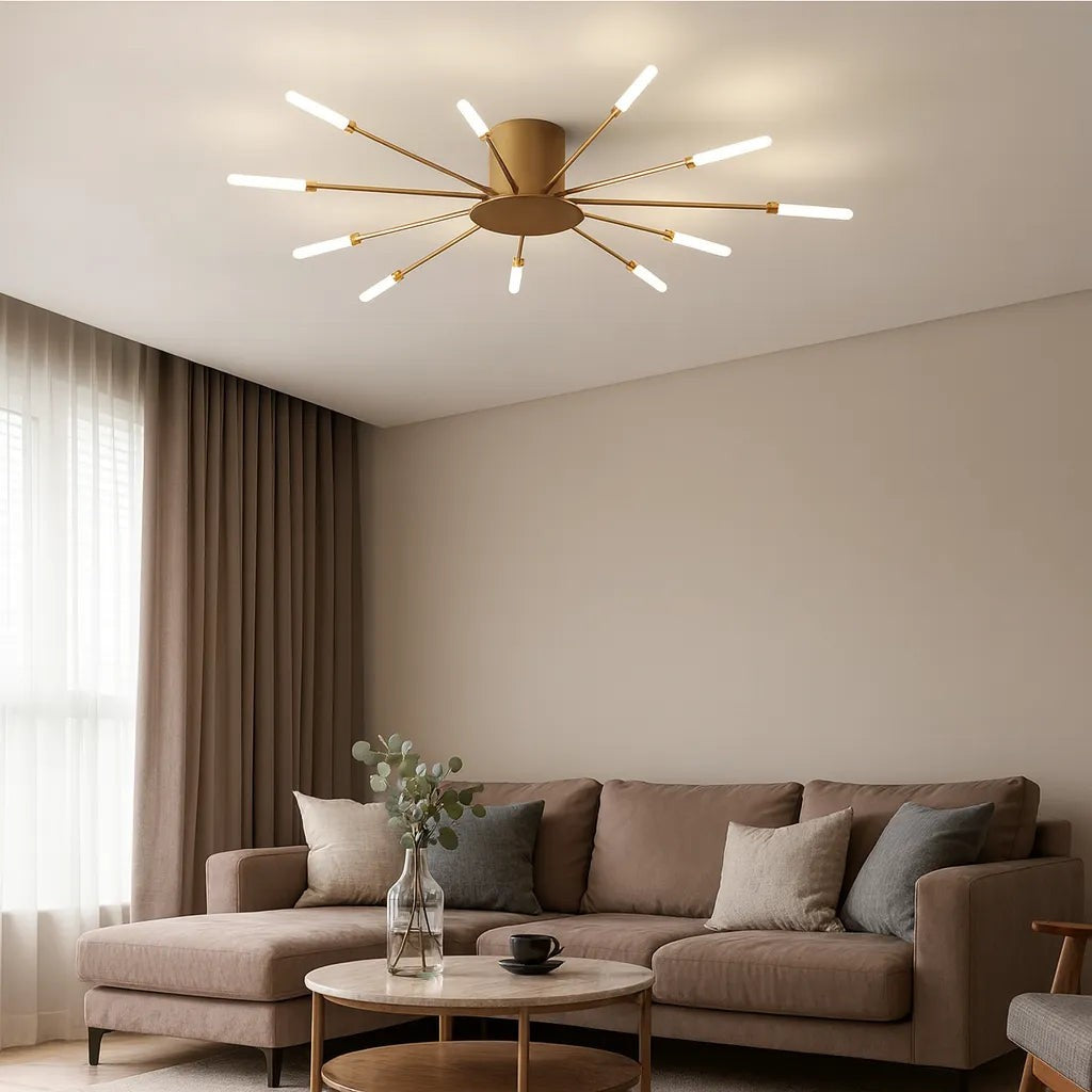 Firework Ceiling Light