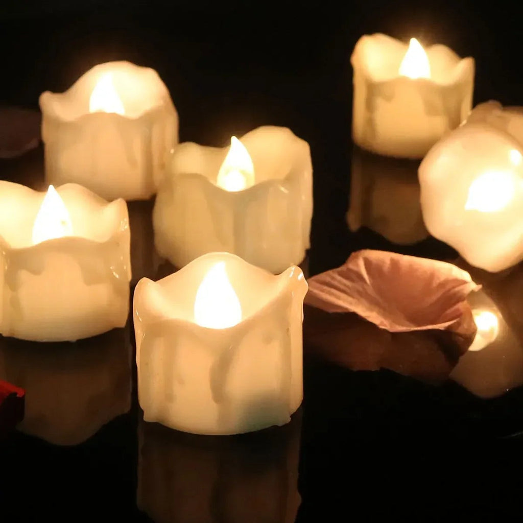 Flickering LED Tea Lights