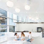 Floating Balloon Ceiling Light – pull cord switch, plastic