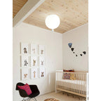 Floating Balloon Ceiling Light – pull cord switch, plastic