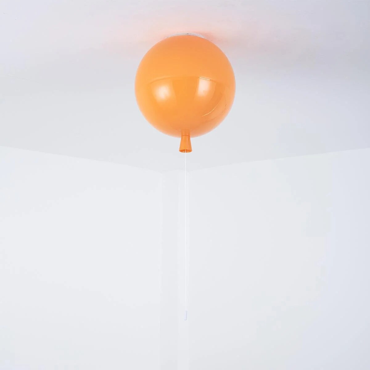 Floating Balloon Ceiling Light – pull cord switch, plastic