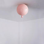 Floating Balloon Ceiling Light – pull cord switch, plastic