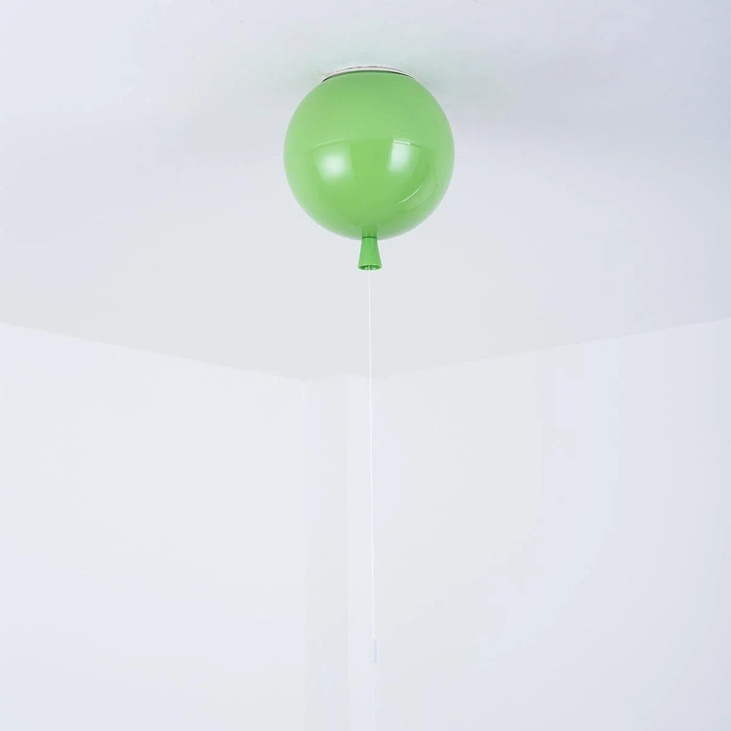 Floating Balloon Ceiling Light – pull cord switch, plastic