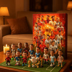 Football Advent Calendar – 24 player figures, three styles