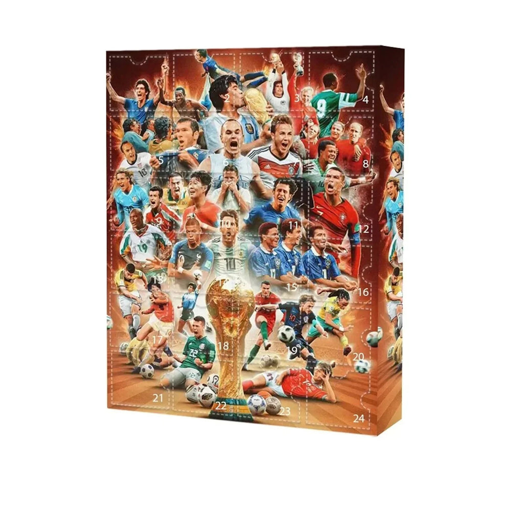 Football Advent Calendar – 24 player figures, three styles