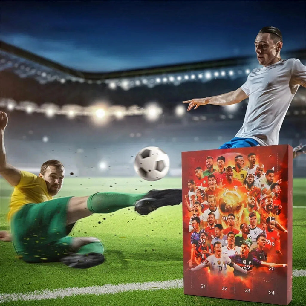 Football Advent Calendar – 24 player figures, three styles