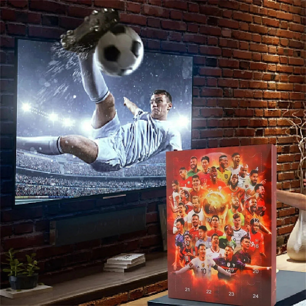 Football Advent Calendar – 24 player figures, three styles