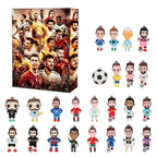 Football Advent Calendar – 24 player figures, three styles