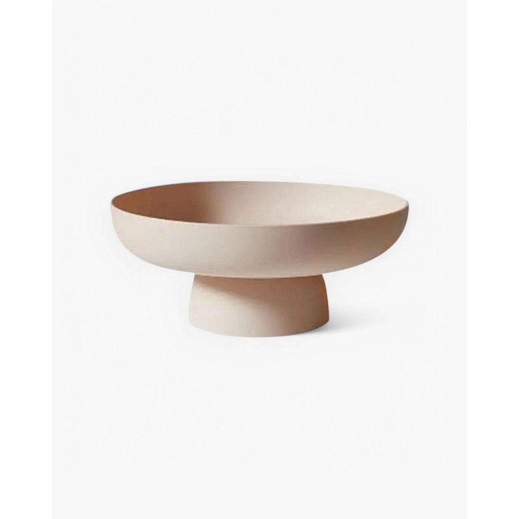 Footed Ceramic Fruit Bowl