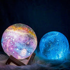 Galaxy Moon Lamp
