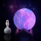 Galaxy Moon Lamp