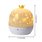 Galaxy Projector Light – enclosed dome, LED patterns, USB rechargeable