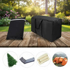 Garden Cushion Storage Bag – water repellent Oxford, carry handles