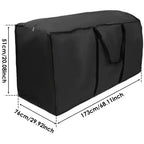 Garden Cushion Storage Bag – water repellent Oxford, carry handles