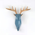 Geometric Animal Head Wall Hook