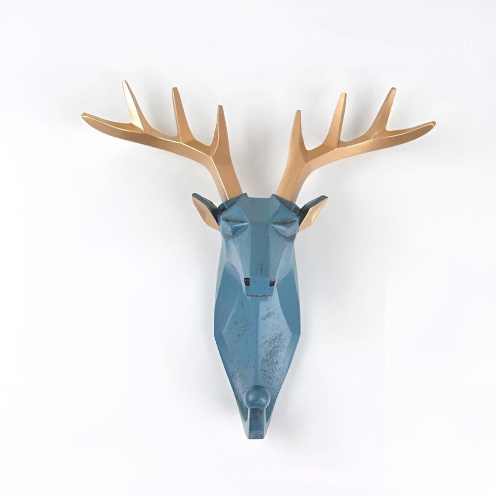 Geometric Animal Head Wall Hook