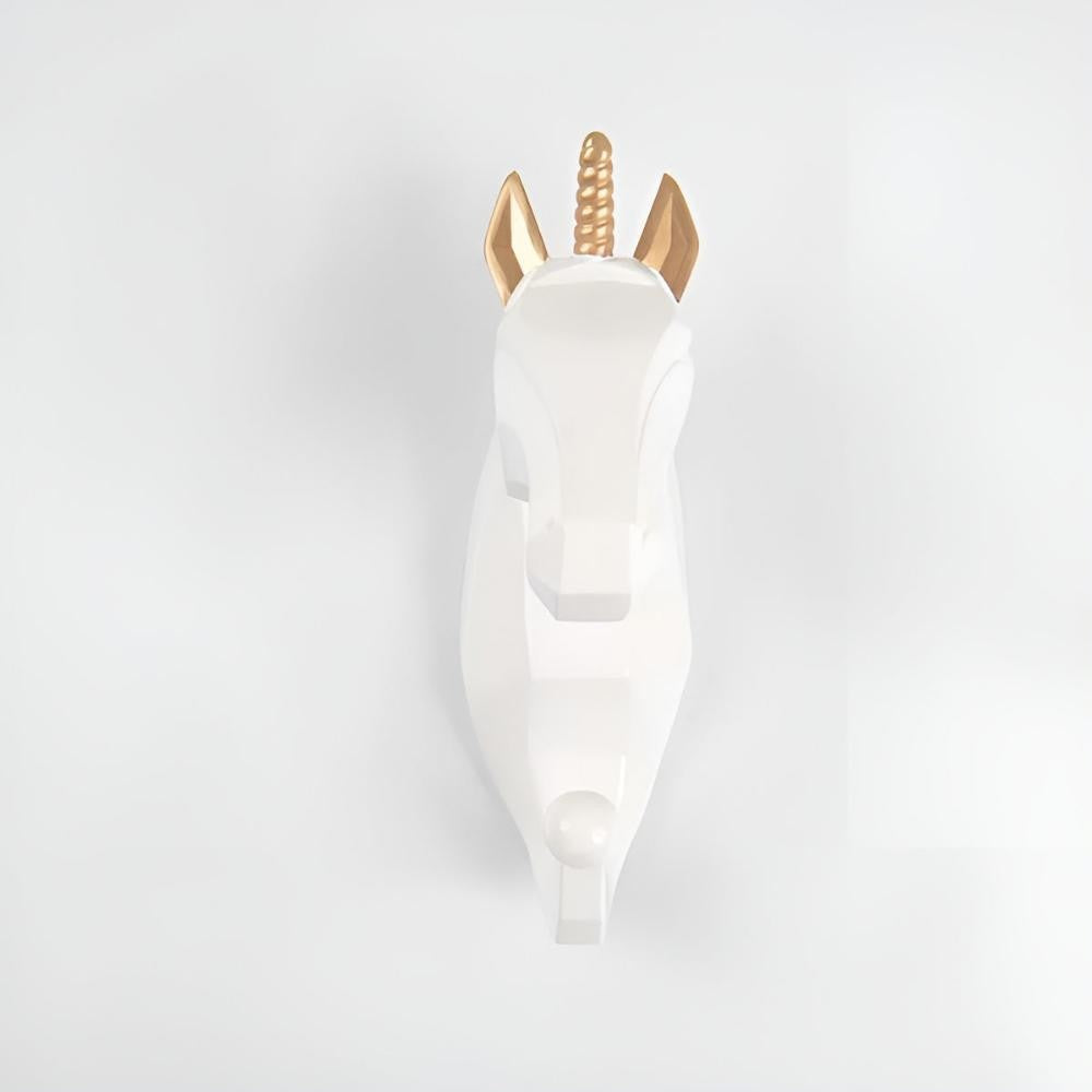 Geometric Animal Head Wall Hook