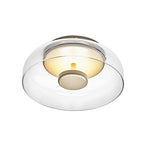 Glass Bowl Ceiling Light