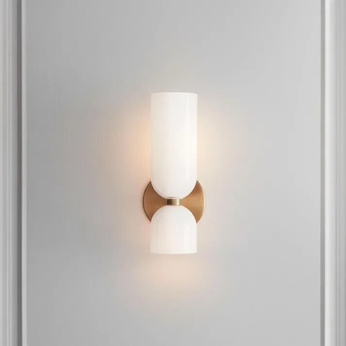Glass Wall Light – adjustable colour temperature, three finishes