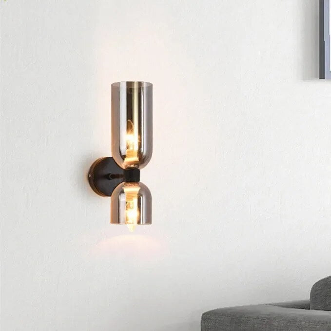 Glass Wall Light – adjustable colour temperature, three finishes