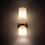 Glass Wall Light – adjustable colour temperature, three finishes