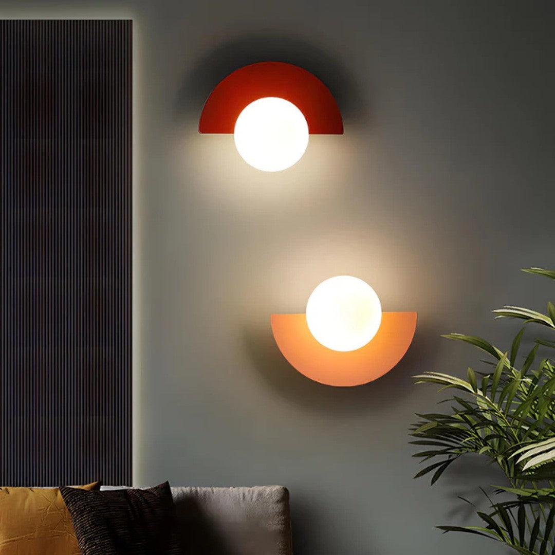 Half-Moon Wall Light