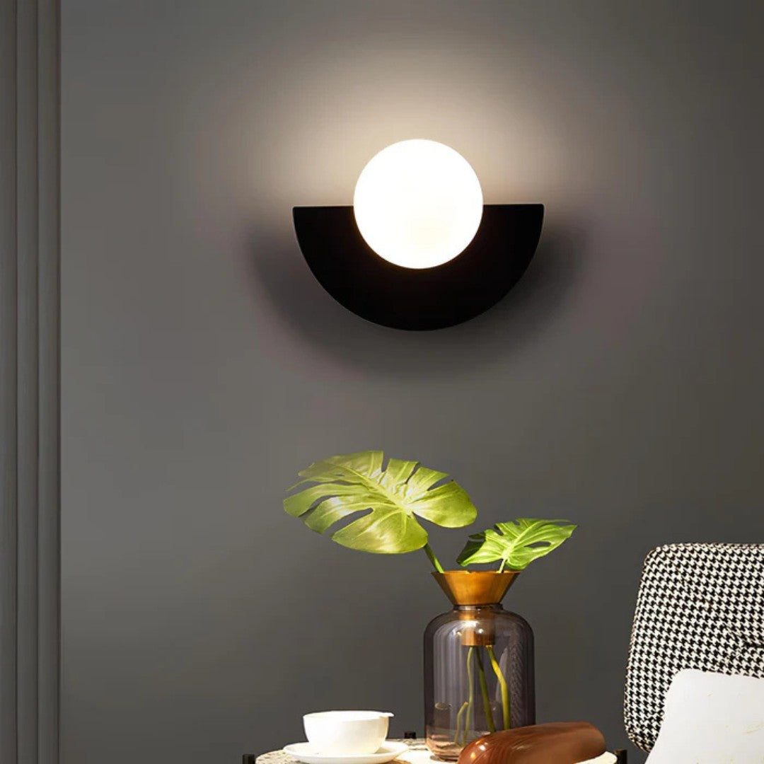 Half-Moon Wall Light