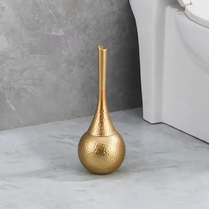 Hammered Toilet Brush Set