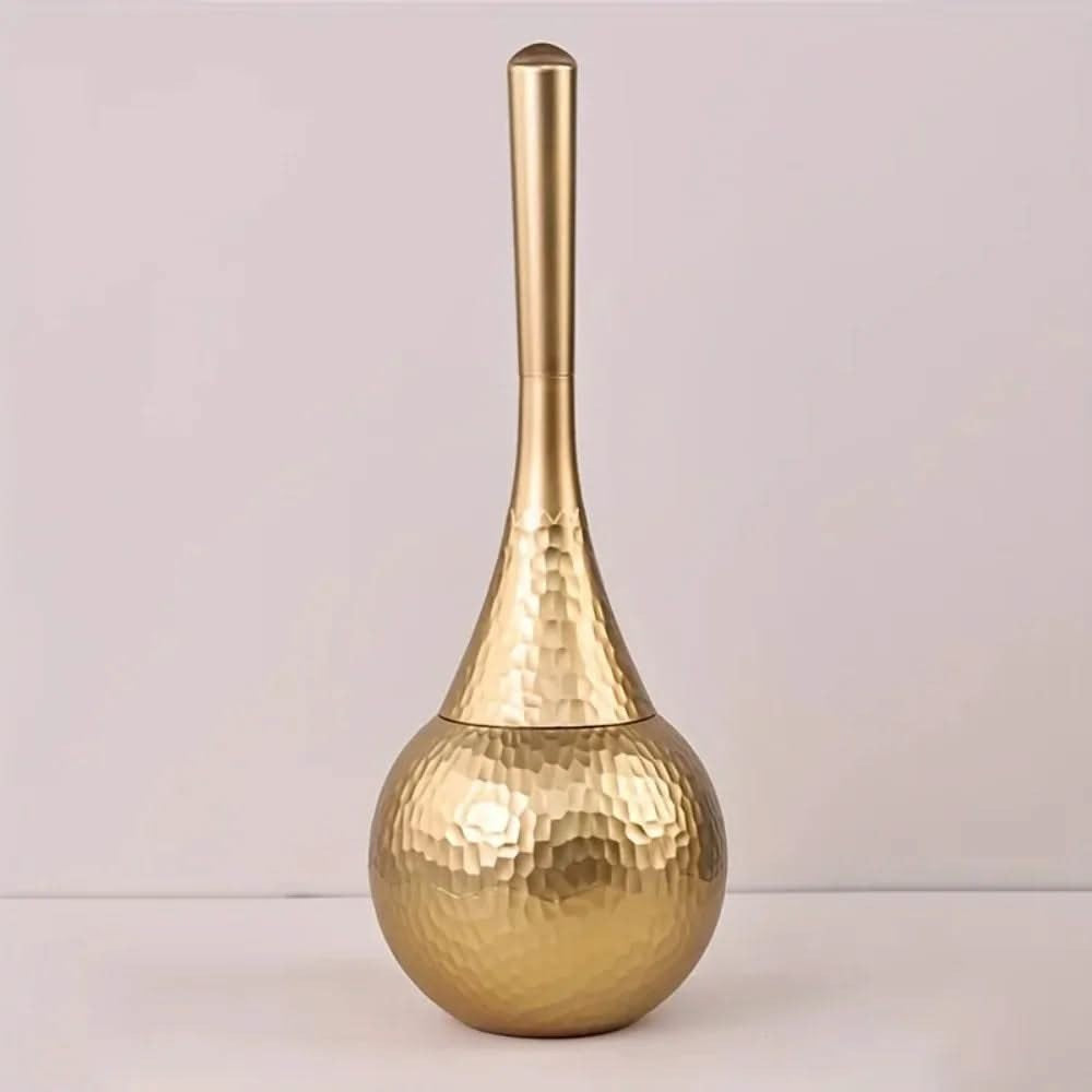 Hammered Toilet Brush Set