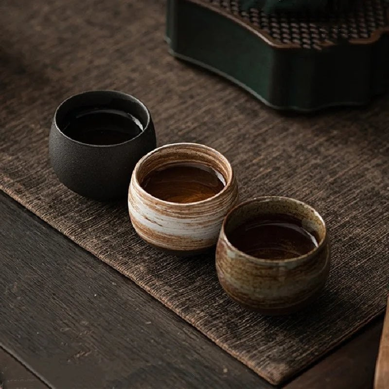 Handleless Ceramic Espresso Cup