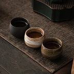 Handleless Ceramic Espresso Cup