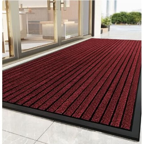 Heavy-duty doormat – non-slip backing, waterproof surface