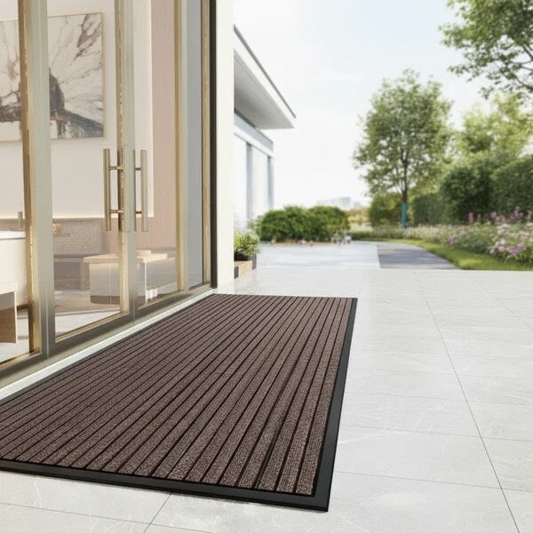 Heavy-duty doormat – non-slip backing, waterproof surface