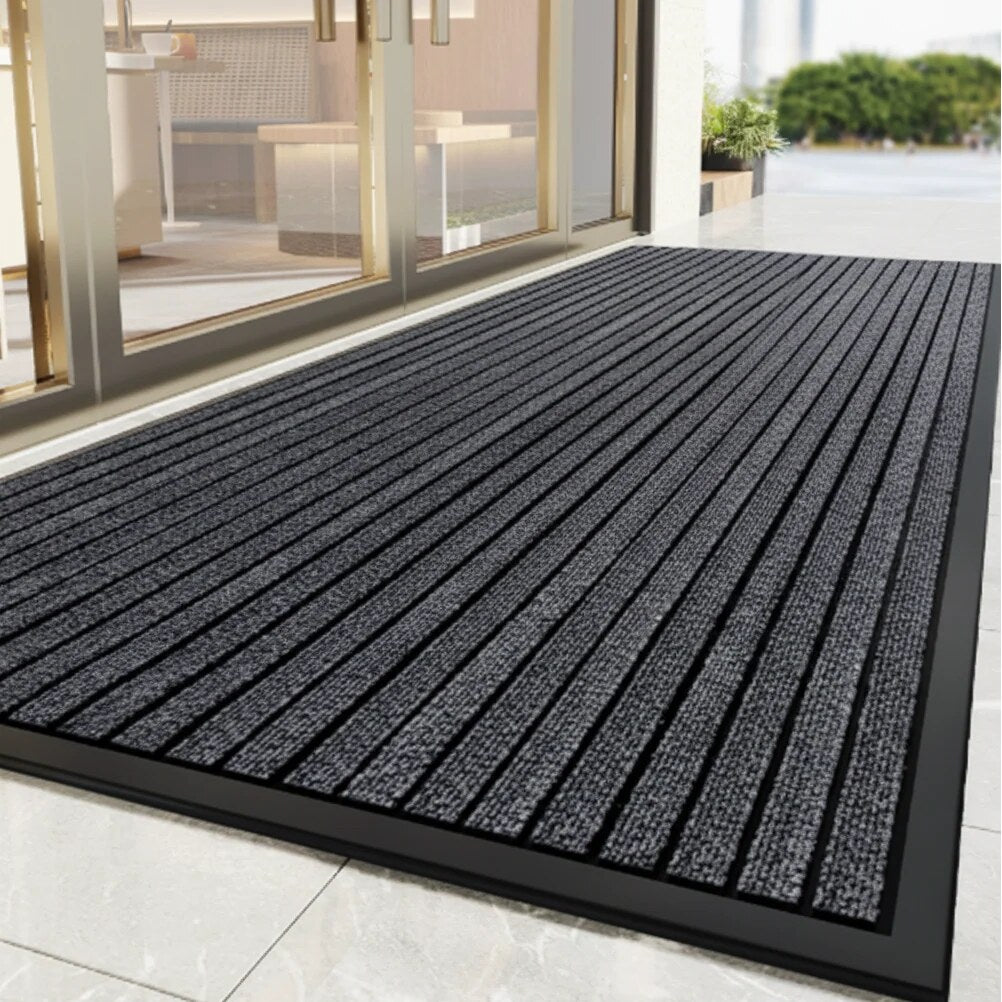 Heavy-duty doormat – non-slip backing, waterproof surface