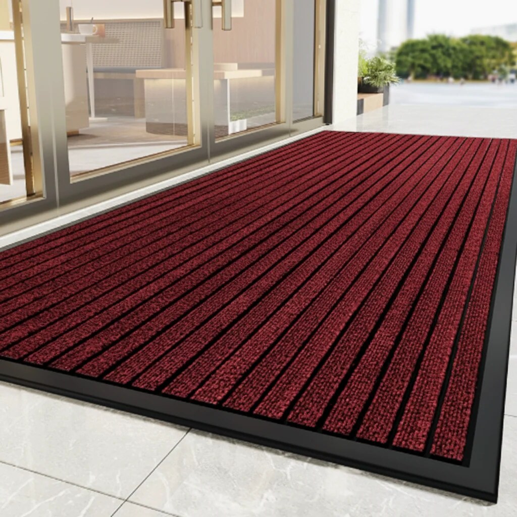 Heavy-duty doormat – non-slip backing, waterproof surface