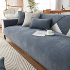 Herringbone Chenille Sofa Cover – waterproof, stain-resistant, machine washable