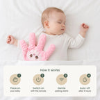 Infant Sleep Soother – motorised patting hand, removable cover