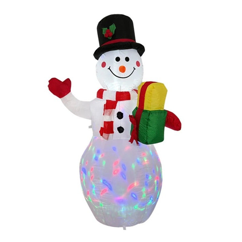 Inflatable Light-Up Snowman