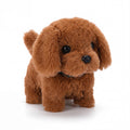 Interactive Plush Dog – walking and barking, soft fabric, body sensing