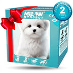 Interactive Plush Dog – walking and barking, soft fabric, body sensing