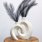 Interlocking Ceramic Vases
