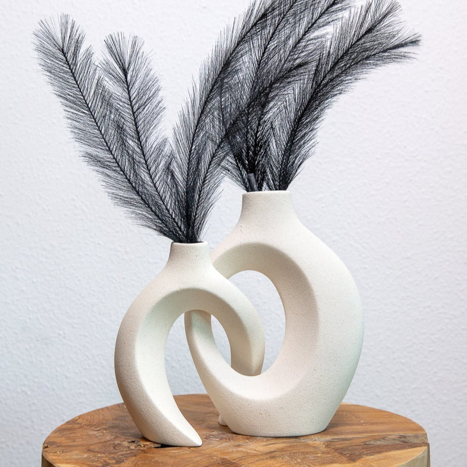 Interlocking Ceramic Vases