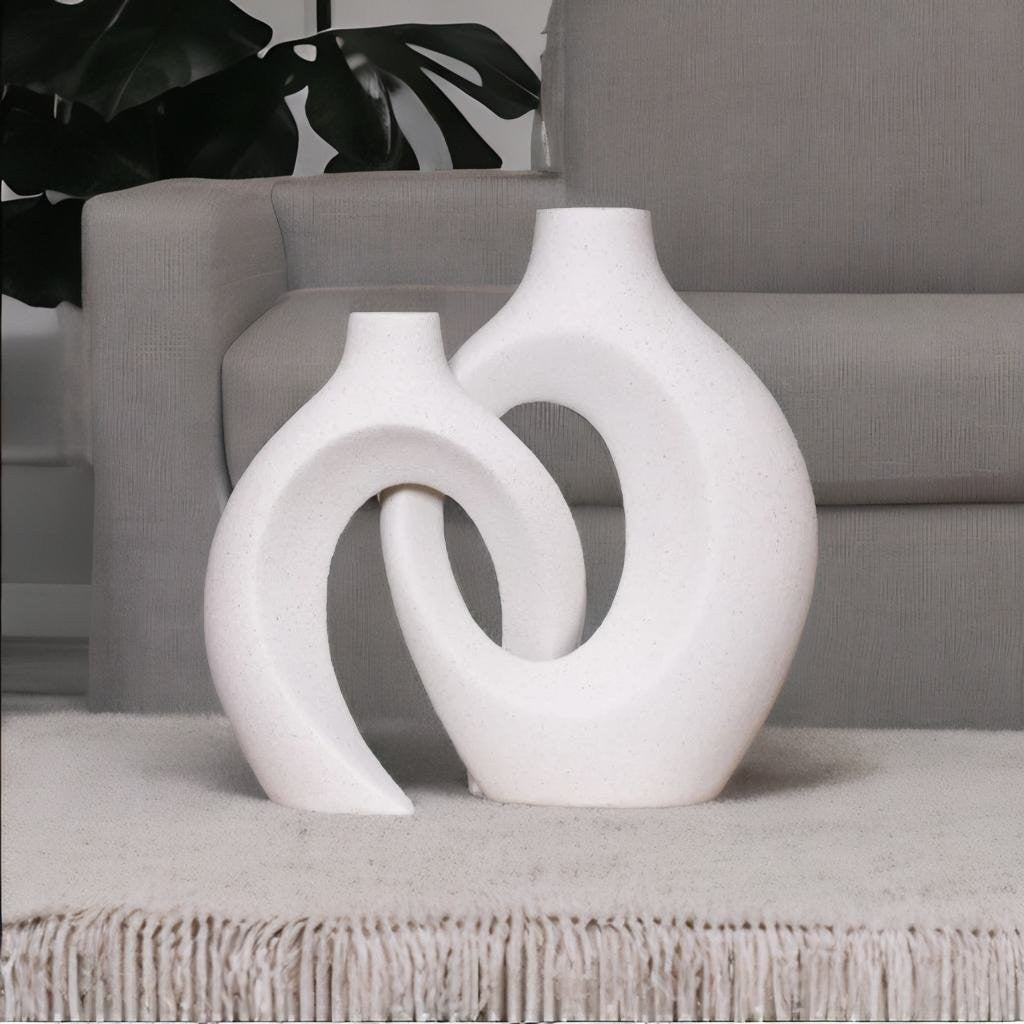 Interlocking Ceramic Vases